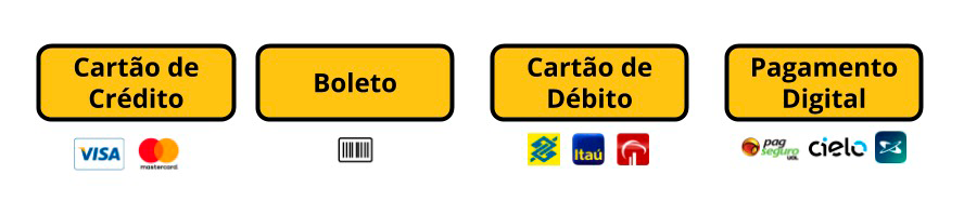 Exemplo de Fatias de Bandeiras Cartão de Crédito